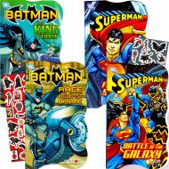 Batman Vs Superman DC Comics Batman vs Superman Board Books for Toddlers - Set of 4 Books (2 Batman Books, 2...