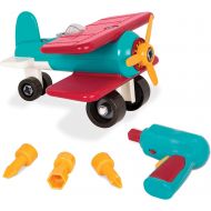 [아마존 핫딜]  [아마존핫딜]Battat  Take-Apart Airplane  Toy vehicle assembly playset with functional battery-powered drill - Early childhood developmental skills toy for kids aged 3 and up