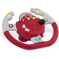 [아마존베스트]Battat  Geared to Steer Interactive Driving Wheel  Portable Pretend Play Toy Steering Wheel for Kids 2 years +