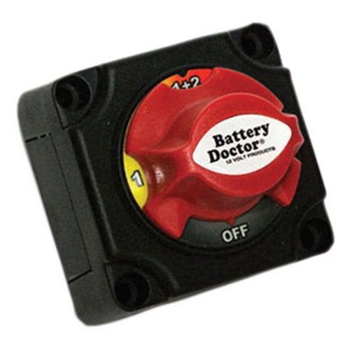  Battery Doctor 20393 Mini Master Disconnect Switch, Dual Battery, 4 Position