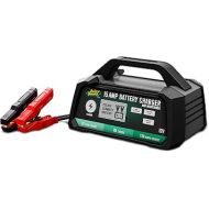 Battery Tender 15 AMP Battery Charger and Maintainer - 12V Switchable 15 AMP / 8 AMP / 2 AMP - Selectable Chemistry Standard AGM Gel - LCD Display - 022-0234-DL-WH