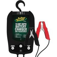 Battery Tender 10 AMP 12V Battery Charger and Maintainer - Automotive Switchable 10 AMP / 6 AMP / 2 AMP - Selectable Chemistry Standard Lithium AGM - Cars SUVs Trucks - 022-0229-DL-WH