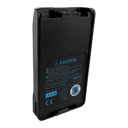  BatteryJack 2 x Li-Ion KNB-25A KNB-26N Battery for Kenwood TK-2160 TK-2170 TK-3160 TK-3170