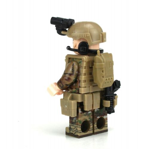  Battle+Brick Battle Brick Army Ranger OCP SF Soldier (SKU40) Custom Minifigure