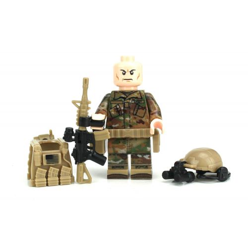  Battle+Brick Battle Brick Army Ranger OCP SF Soldier (SKU40) Custom Minifigure