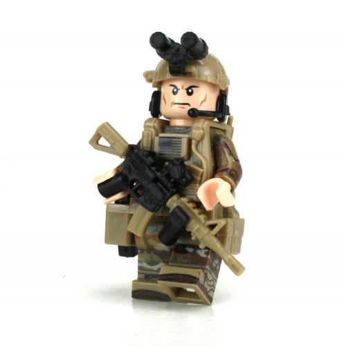  Battle+Brick Battle Brick Army Ranger OCP SF Soldier (SKU40) Custom Minifigure