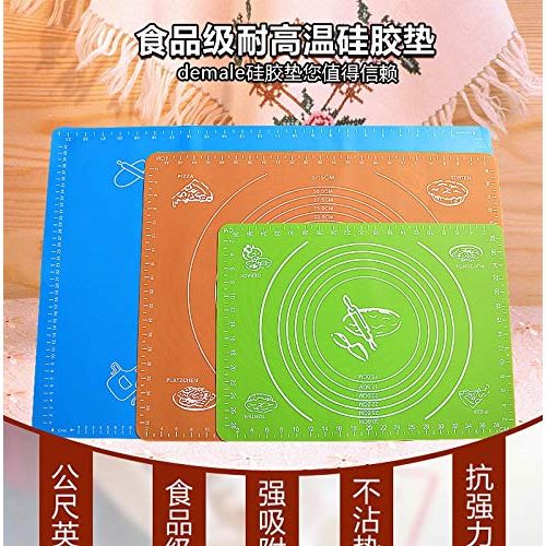  Baking Mats and Liners|Non-Stick Silicone Baking Mat Pad Baking Sheet Glass Fiber Rolling Dough Tool for Making Confeitaria Noodle|By Batuly