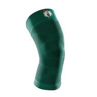 Bauerfeind Sports Compression Knee Support NBA Boston Celtics - Lightweight Design with Gripping Zones for Basketball Knee Pain Relief & Performance (Celtics, M)