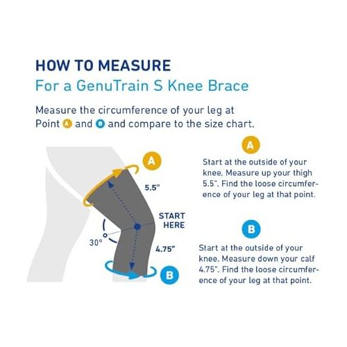  Bauerfeind - GenuTrain S - Hinged Knee Brace Support - Advanced Stability of the knee joint