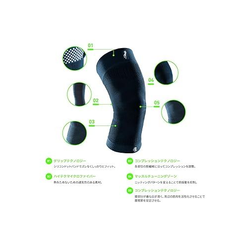  Bauerfeind Dirk Nowitzki Signature Line Sports Compression Knee Support