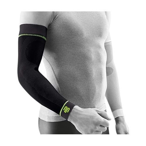  Bauerfeind Sports Compression Arm Sleeves - Gradient Compression Improves Oxygen/Blood Circulation - 1 Pair