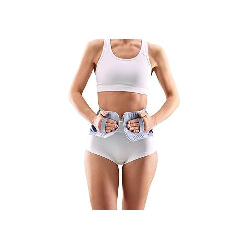  Bauerfeind LumboTrain Lady Back Support - Lumbar Back Brace - Stabilization and Pain Relief for the Spine - Size 5 - New Version