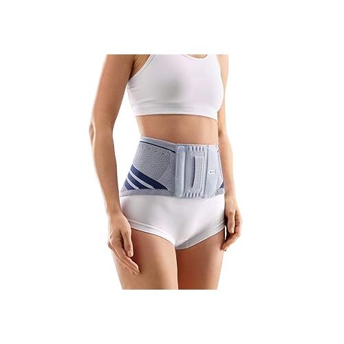  Bauerfeind LumboTrain Lady Back Support - Lumbar Back Brace - Stabilization and Pain Relief for the Spine - Size 5 - New Version