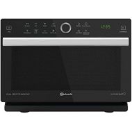 Bauknecht MW 338 SB 4in1-Multifunktionsmikrowelle Supreme Chef / 49 cm / Heissluft / CrispFry