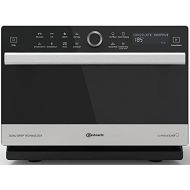 Bauknecht Supreme Chef MW 3391 SX 5in1-Multifunktionsmikrowelle /1000 Watt/33 L Garraum/Heissluft 1700 Watt/XXL Grill 1200 Watt/AutoClean-Programm/Dampfgaren/Schmelz-Funktion/Auftau