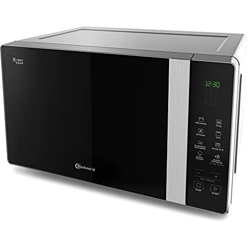  [아마존베스트]Bauknecht ExtraSpace MF 206 SB / Combination Grill and Microwave / Maximum Flexibility Without Turntable / 800 W / 20 L Cooking Compartment / Grill 800 W / Crisp Function / AutoCle