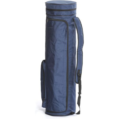  [아마존베스트]BAUSINGER Yoga Set with very comfortable Yoga Mat 20mm Pile, 75x 200cm Natural with matching Yoga Bag