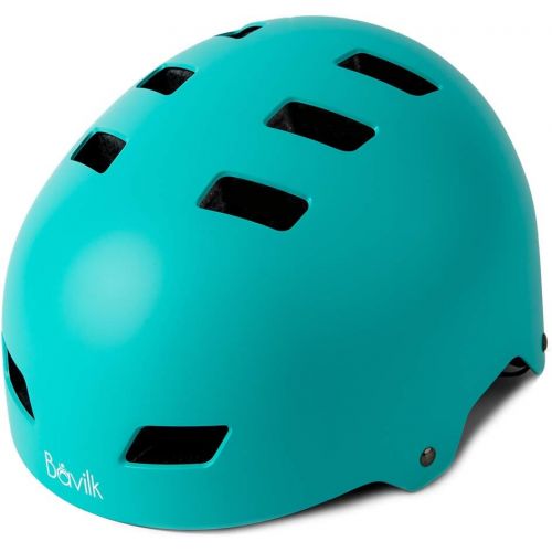  Bavilk Skateboard Bike Helmets CPSC Certified Multi Sports Scooter Inline Roller Skating 3 Sizes Adjustable for Kids Youth Adults