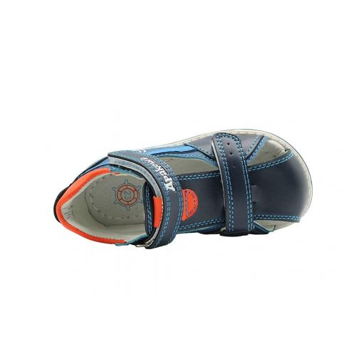  Baviue Leather Outdoor Closed Toe Toddler Hiking Sandals for Boys