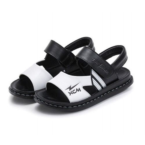  Baviue Leather Summer Hiking Beach Kids Sandals for Boys