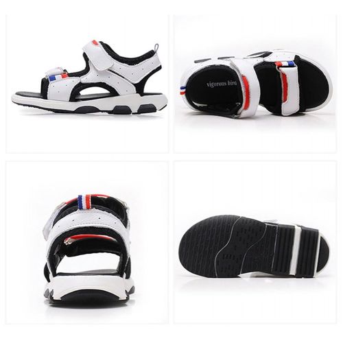  Baviue Athletic Leather Sandals for Boys Hiking Sandles