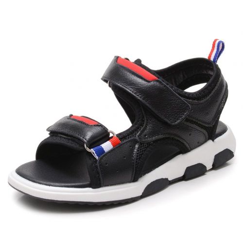  Baviue Athletic Leather Sandals for Boys Hiking Sandles