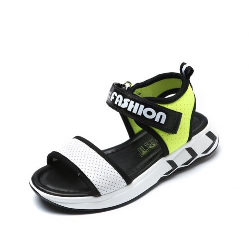  Baviue Athletic Leather Hiking Boys Sandles Sandals