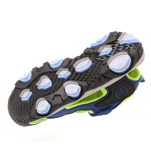  Baviue Leather Anti-Skid Cool Walking Athletic Outdoor Sandals for Boys