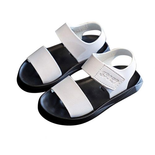  Baviue Leather Skidproof Beach Outdoor Girls Boys Sandals Sandles