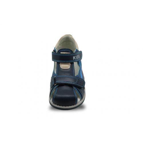  Baviue Cool Leather Anti-Skid Hiking Kids Toddler Sandles Boys Sandals