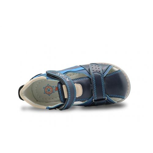  Baviue Cool Leather Anti-Skid Hiking Kids Toddler Sandles Boys Sandals