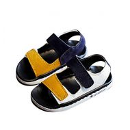 Baviue Skidproof Leather Walking Sandals for Boys Kids Toddler Sandles