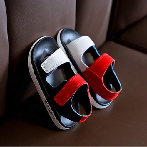  Baviue Skidproof Leather Walking Sandals for Boys Kids Toddler Sandles