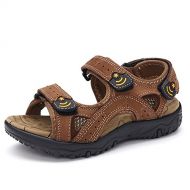 Baviue Leather Outdoor Beach Athletic Kids Sandles Boys Sandals