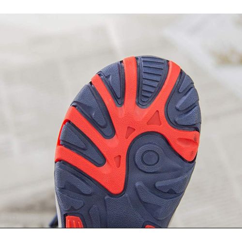  Baviue Leather Beach Hiking Kids Sandles Athletic Sandals for Boys