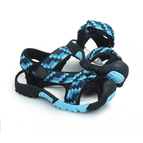  Baviue Leather Athletic Hiking Beach Sandles Boys Sandals for Kids