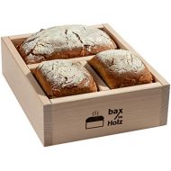 [아마존베스트]Bax im Holz Bax in wood Wooden Baking Frame made from natural, solid beech wood for tasty, home-baked bread