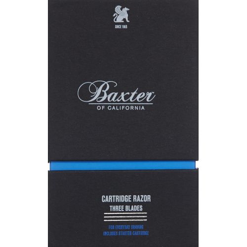  Baxter of California Three Blade Cartridge Razor, 2 oz.