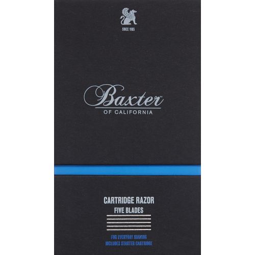  Baxter of California Five Blade Cartridge Razor, 2 oz.