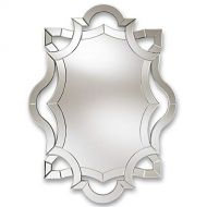 Baxton Studio Colina Silver Finished Accent Wall Mirror