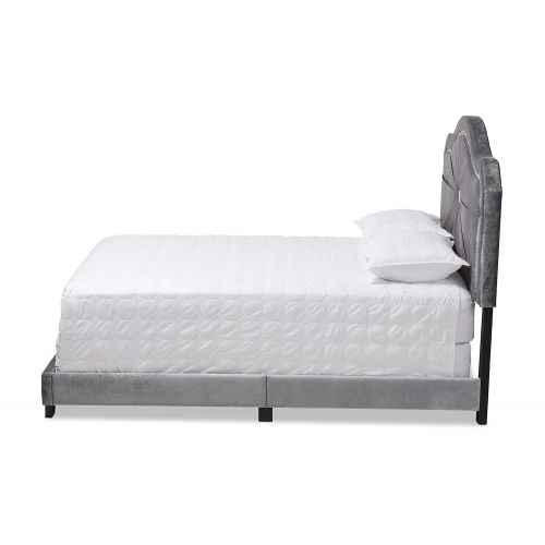  Baxton Studio 151-9005-AMZ Beds (Box Spring Required) Full Gray