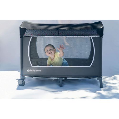  [아마존베스트]Bayan Stroller Sunshade Car Seat Sun Shade Bassinet Playpen Crib Stroller Net-Nice Visiblity and Air Permeability Design