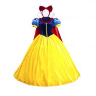 Baycon Halloween Classic Deluxe Princess Costume Adult Queen Fairytale Dress Role Cosplay for Kids Adult
