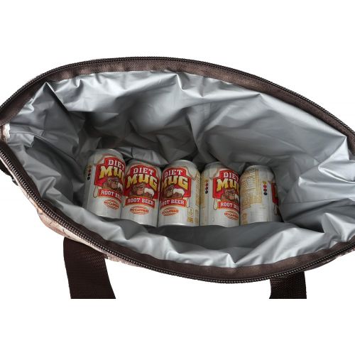  Bayfield Bags Heavy-Duty Soft Sided Collapsible Cooler Bag Holds 16 Cans -Lightweight Thermal Cooler with Thick Lining & Insulation