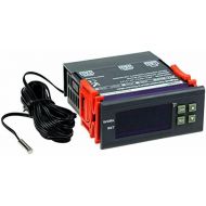 [아마존베스트]bayite DC 12V Fahrenheit Digital Temperature Controller 10A 1 Relay with Sensor