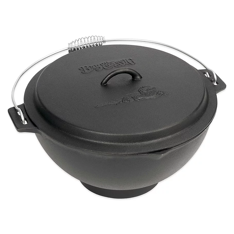  Bayou Classic Cast Iron 2.75-Gallon Jambalaya Pot