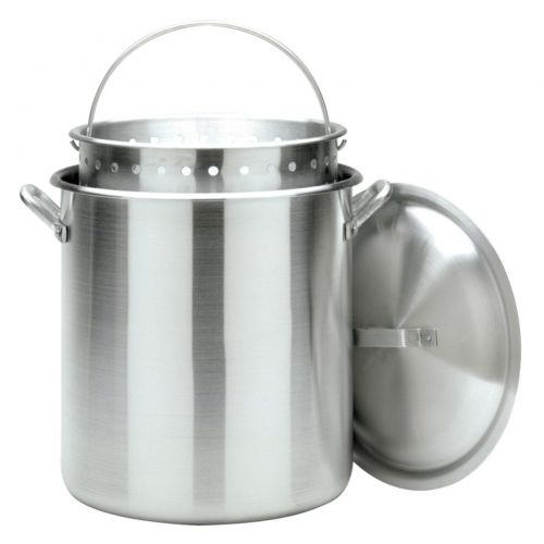  Bayou Classic Aluminum Stockpot with Basket