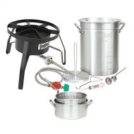 /Bayou Classic 3016 30-Quart Outdoor Turkey Fryer with Basket and Fry Pot