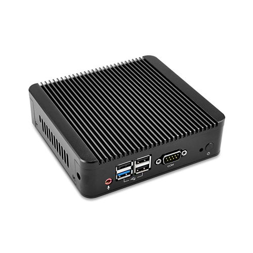  Qotom Baytrail Nettop Computers 2G Ram 32G SSD 300M Wifi J1900 CPU 1080P X86 Blue Ray Desktop Pc