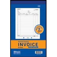 Bazic Products BAZIC 50 Sets 5 916 X 8 716 2-Part Invoice w Carbon Case Pack 24 Computers, Electronics, Office Supplies, Computing